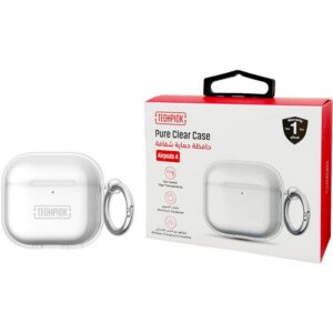 Techpick Pure Clear Earbuds Case for Apple AirPods 4