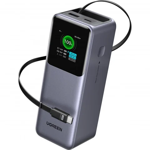 UGREEN PB726 Power Bank Charger Fast Battery Charging 20000 mAh Dual USB (1X USB/1X USB-C)