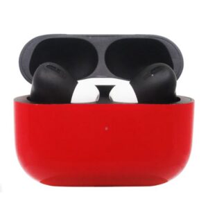 Customized Apple AirPods Pro 3 Red with Black Combo