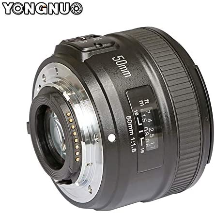 MeterMall CE Yongnuo 50mm YN50mm F1.8N Large Aperture Auto Focus Lens for Nikon lens, B07ZJGXGFS — view 3