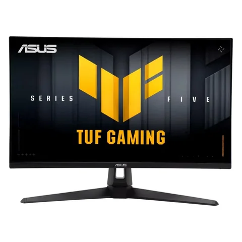 Asus TUF Gaming 27inch QHD 2560X1440 Gaming Monitor, 300Hz, Anti-glare, 0.3ms, HDMI, DisplayPort, USB-C, Adjustable Stand, Black - VG27AQM5A-AE