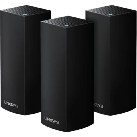 Linksys Velop (3-pack) Whole Home Mesh Wi-Fi Wireless AC (802.11ac) Tri-Band (2.4 GHz/5 GHz/5 GHz)
