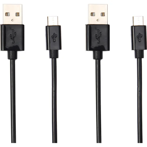 D&S Dual Pack USB 2.0 to Micro USB Cable Kit 1.50 m ( 4.92 ft )