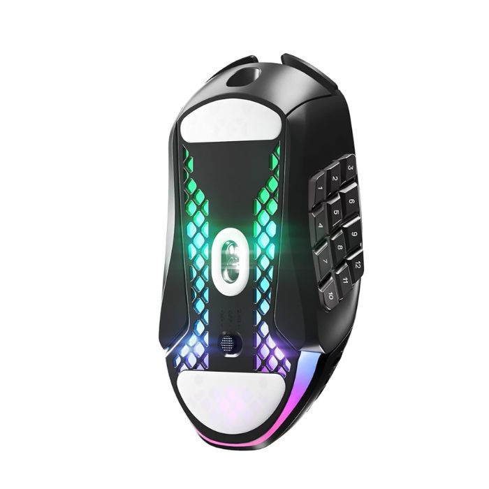 SteelSeries Aerox 9 Wireless Ultra-Lightweight Wireless Gaming, Black - 62618 — view 2