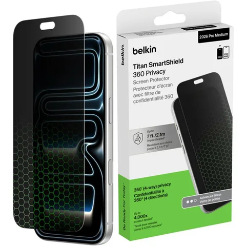 Belkin SmartShield Smartphone Screen Protector for iPhone 18 Pro