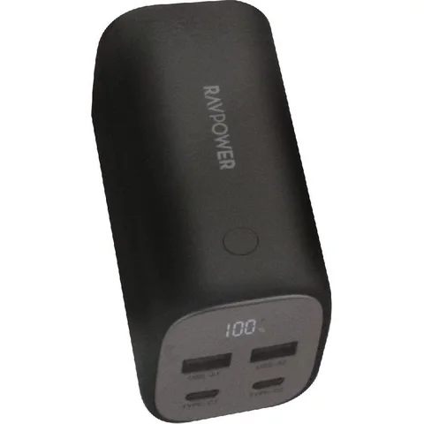 RAVPower RP-PB208Pro Power Bank Charger PD Fast Charging 20000 mAh 4 USB (2X USB/2X USB-C)