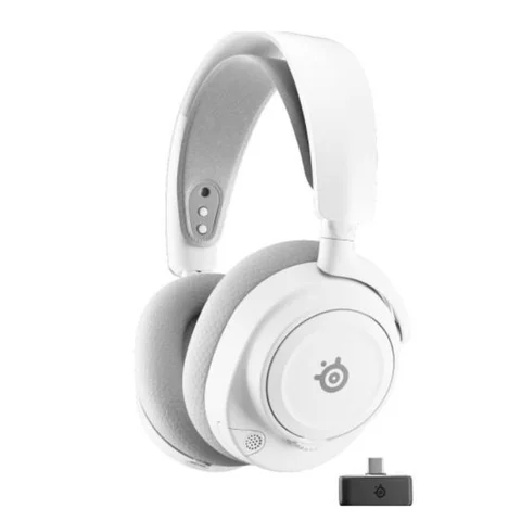 SteelSeries Arctis Nova 7P Gen 2 Wireless Gaming Headphones, White - 61745