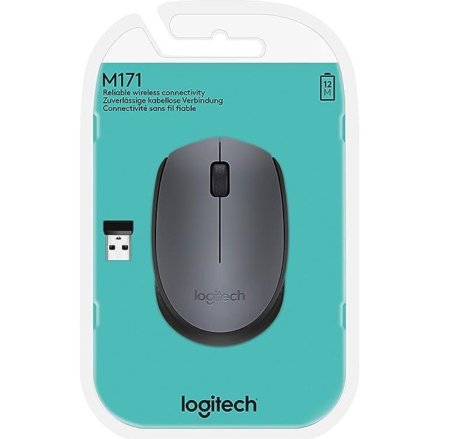 Logitech M171 Wireless Mouse - Black — view 3