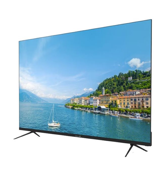 Videocon 65-Inch Edgeless 4K UHD Smart LED TV with Android 11, Voice Air Mouse, Dolby Audio & Wall Mount, 65EL1100 — view 2