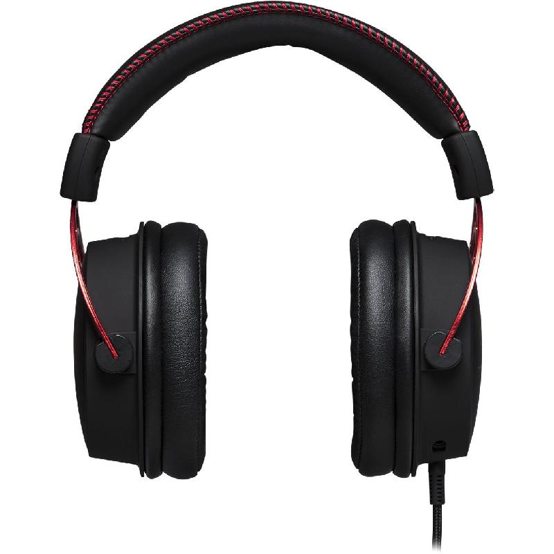 HyperX Cloud Alpha Gaming Headset Wired Black/Red — view 2
