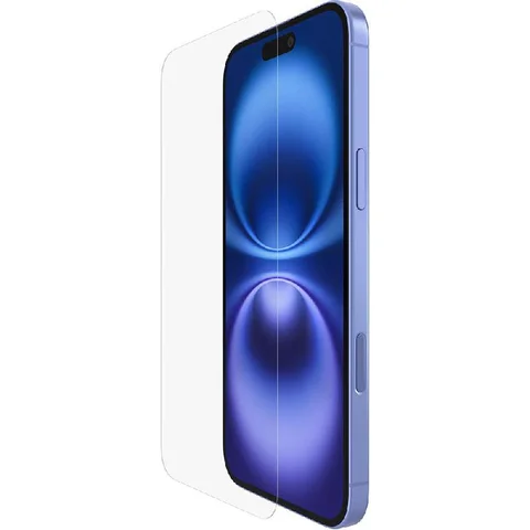 Belkin ScreenForce Slim (0.29 mm), Clear Smartphone Screen Protector for iPhone 16 Plus/iPhone 15 Plus/iPhone 14 Pro Max