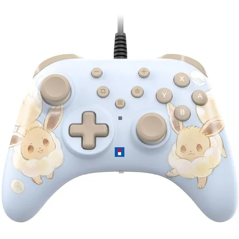 HORI HORIPAD Turbo Eevee Cottage Core - Pokemon Edition Controller Wired Lite Blue