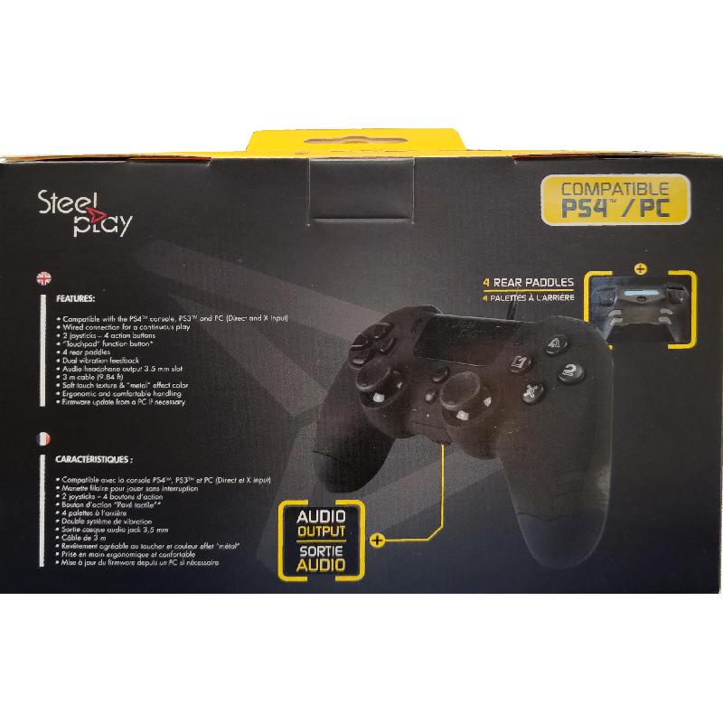SteelPlay Metaltech Controller Wired Black — view 2