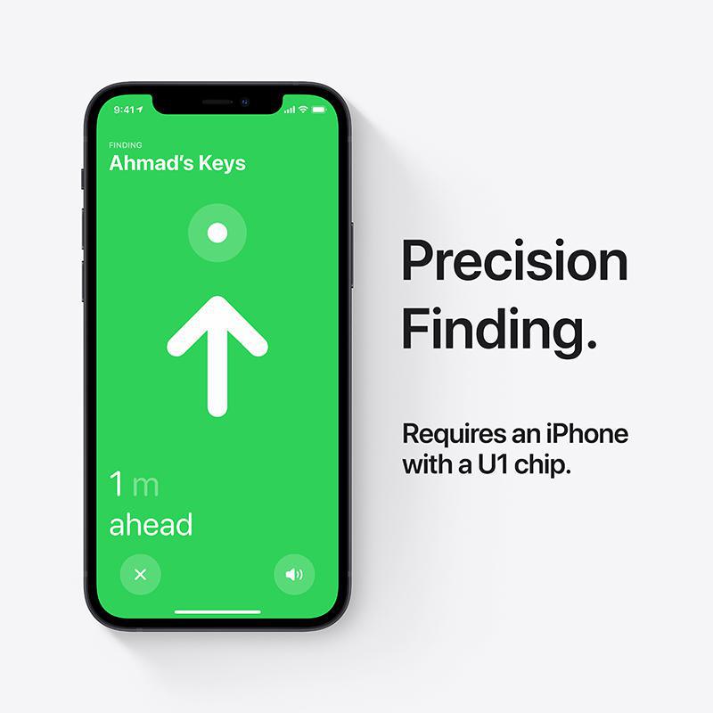 Apple AirTag 2nd Generation (1-pack) Multi-function Item Locator — view 6