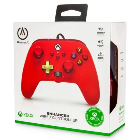 PowerA Enhanced Wired Controller For Xbox Bold Red