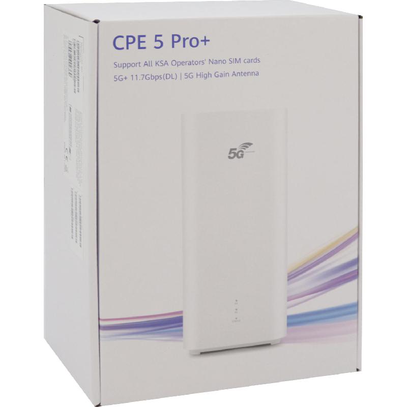 Brovi H165-383 5G CPE Router Wi-Fi 7 (802.11a/b/g/c/ax/be) Dual-Band (2.4GHz/5GHz Wi-Fi 7/HarmonyOS Mesh+) — view 2