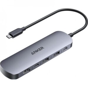 Anker PowerExpand Multi-port Hub 7 Port (HDMI/2X USB-C/2X USB 3.0/SD Card/TF Card)