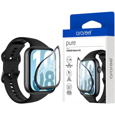 Araree Pure Film, Clear Smartwatch Screen Protector for HONOR Watch X5i